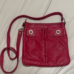 Marc By Marc Jacobs Vibrant Pink Crossbody Bag